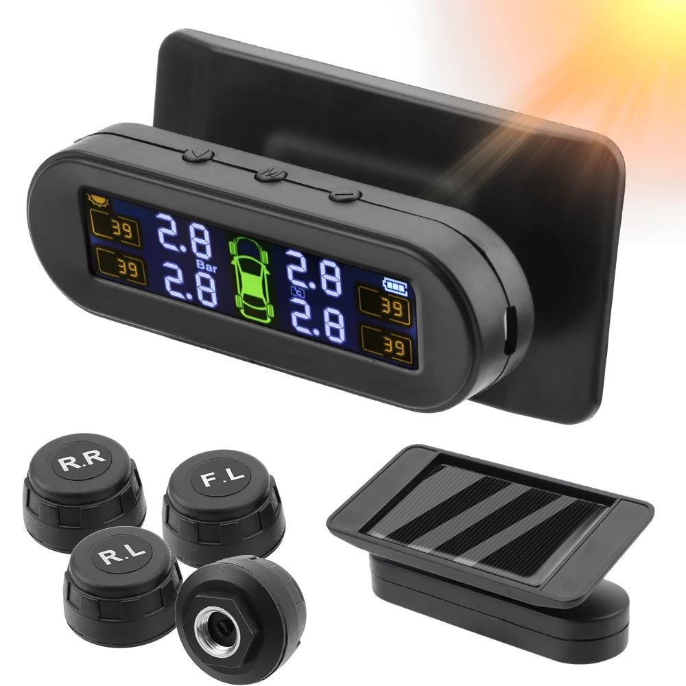 Solar Tire Pressure Monitoring System