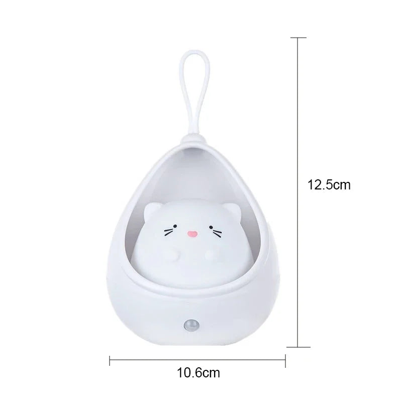 LED USB Rechargeable Intelligent Human Sensing Sleep Light Night Light