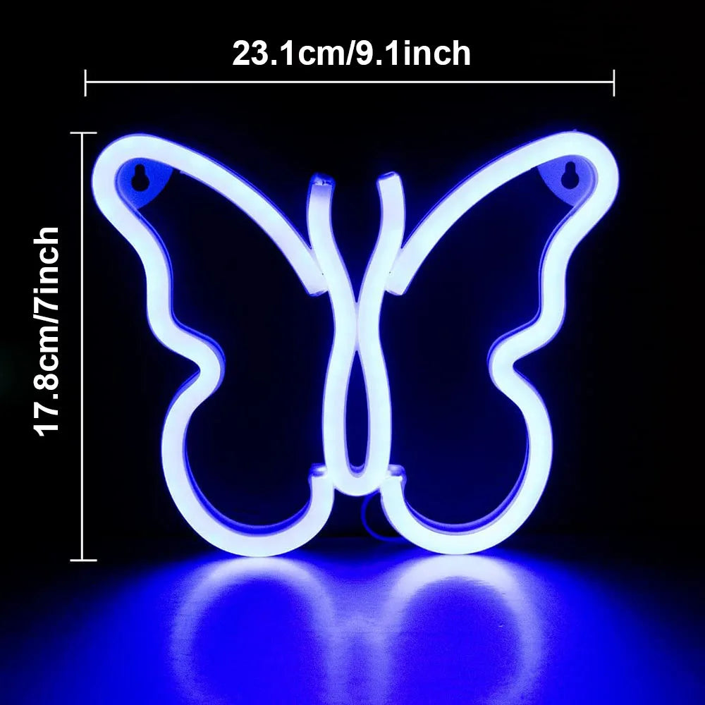 USB/Battery LED Neon Light Wall Art