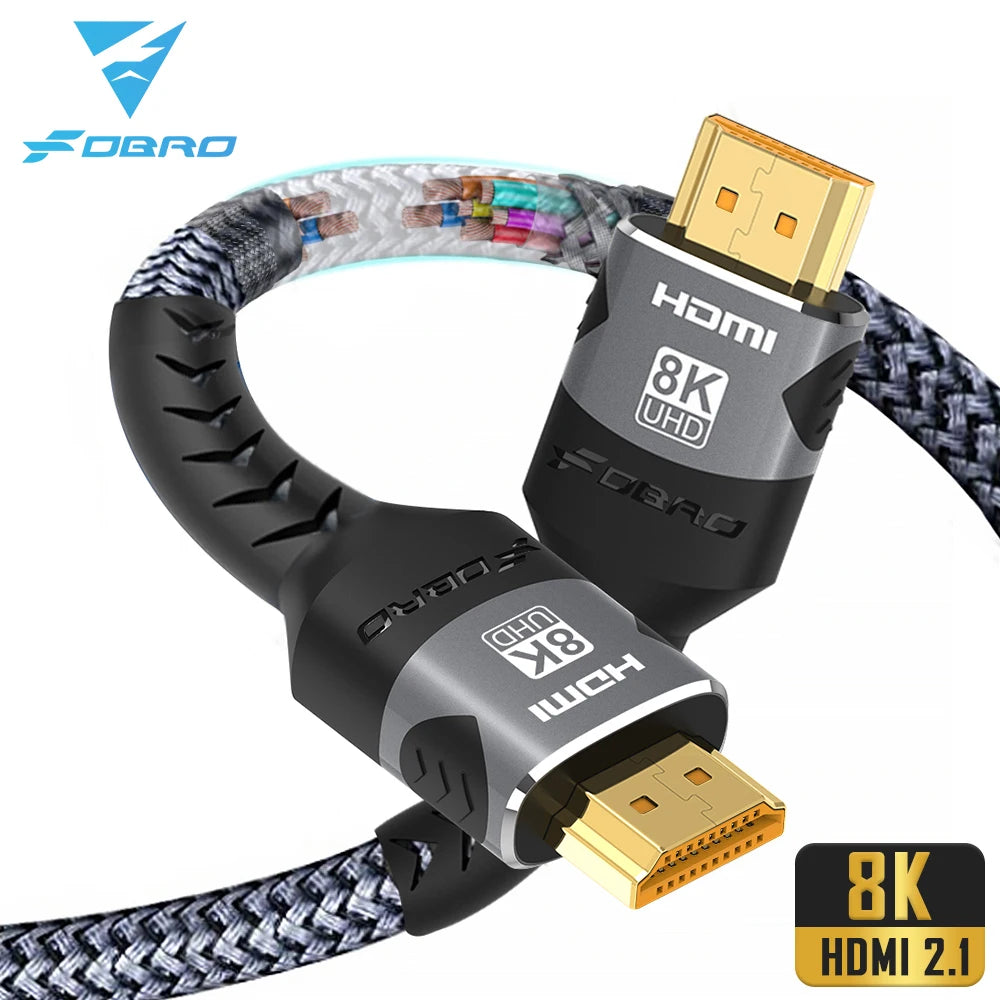 8K HDMI-Compatible Cable