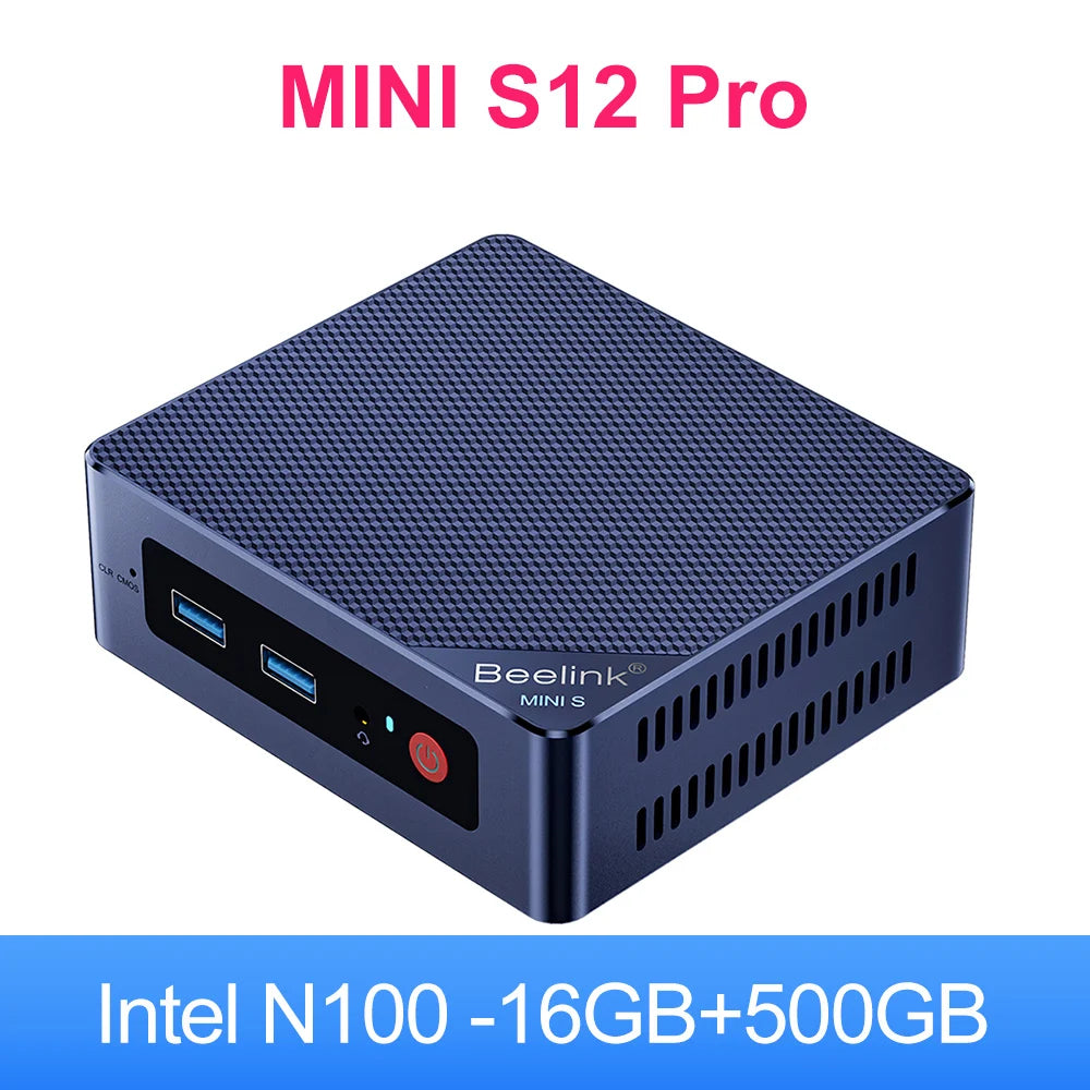 Beelink Mini S12 Pro N100 Mini PC