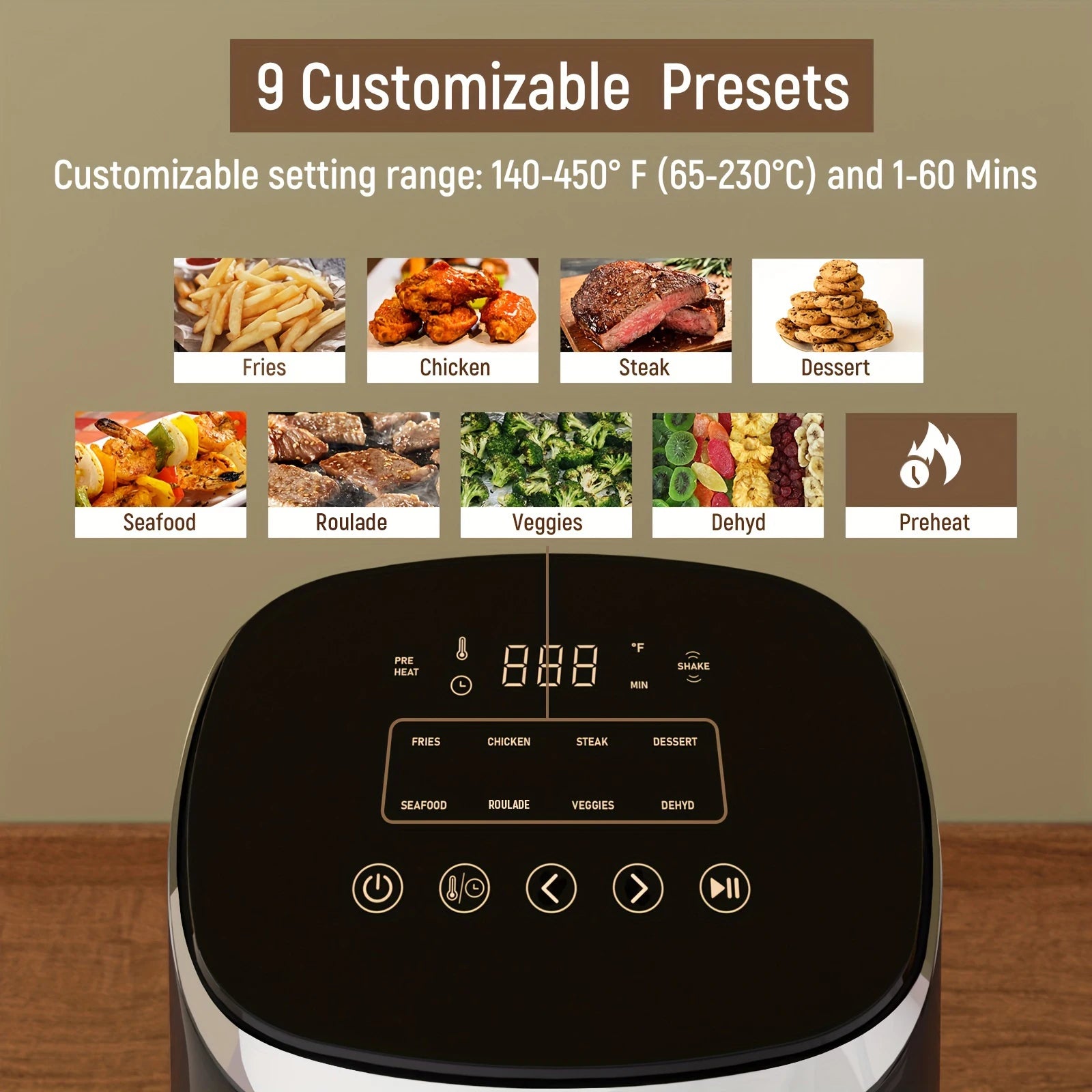 Fabuletta 4.2QT Air Fryer