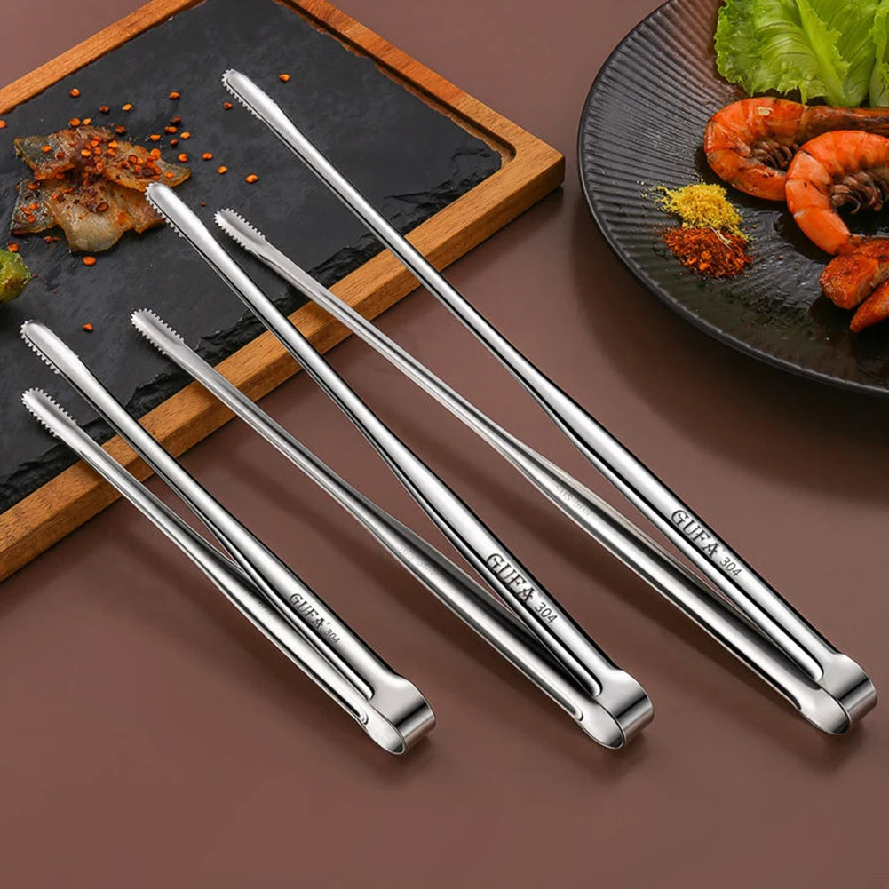 Stainless Steel BBQ Grill Tongs