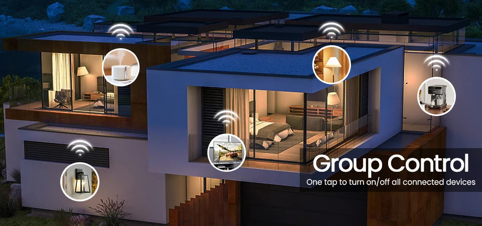 16A Smart Plug with Bluetooth App Control Works with Google and Alexa