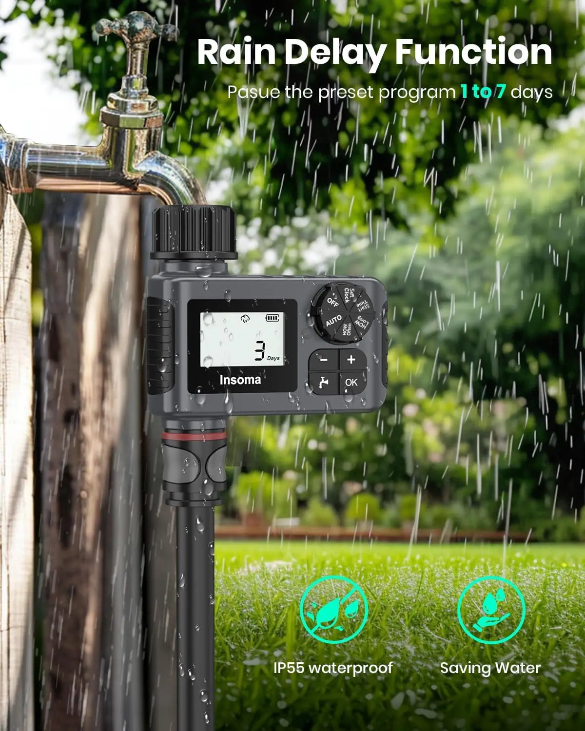 Programmable Hose Faucet Timer