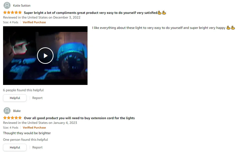 RGB LED Neon Car Underglow Chassis Lights with Music Sync