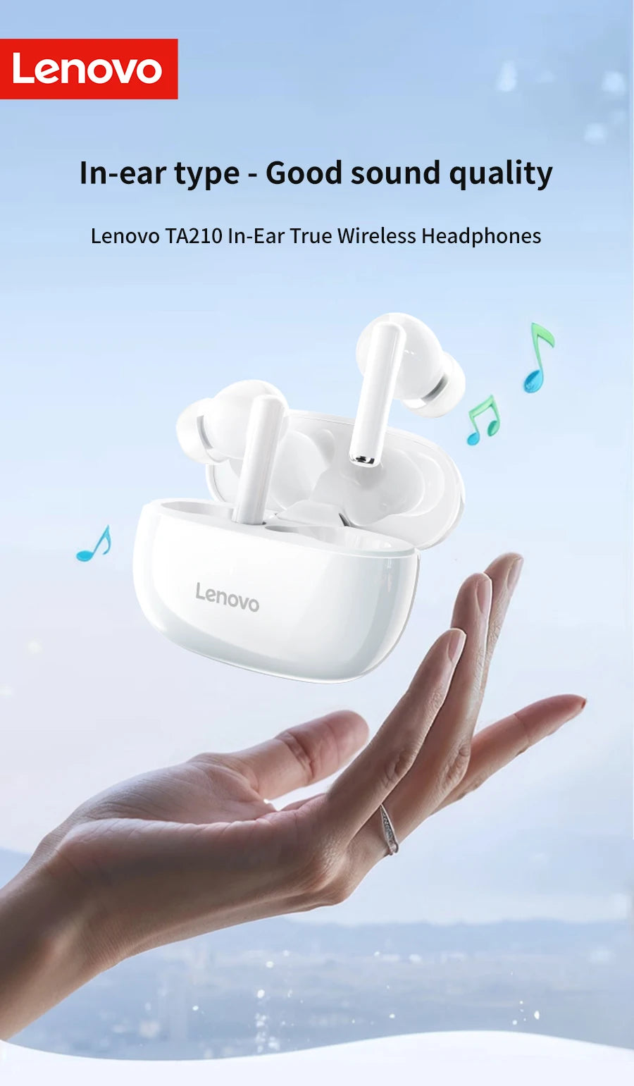 Lenovo Anc Noise Reduction Earbuds