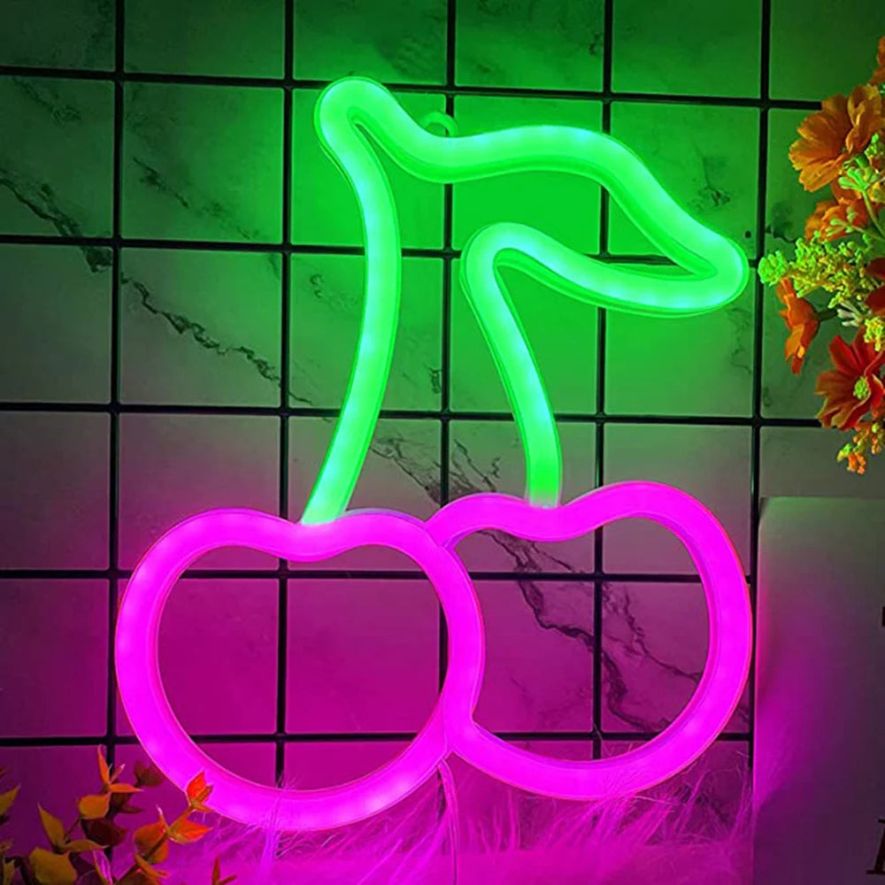 USB/Battery LED Neon Light Wall Art