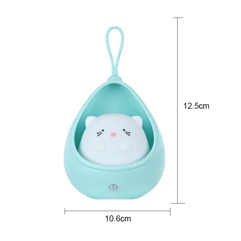 LED USB Rechargeable Intelligent Human Sensing Sleep Light Night Light