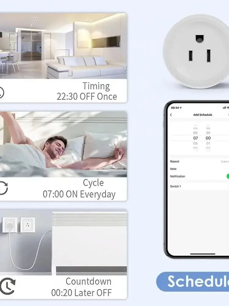 Smart WiFi Plug – US Standard Wireless Outlet