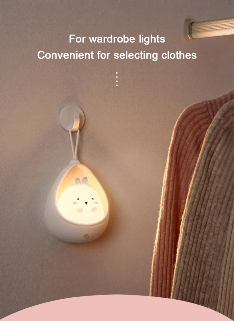 LED USB Rechargeable Intelligent Human Sensing Sleep Light Night Light