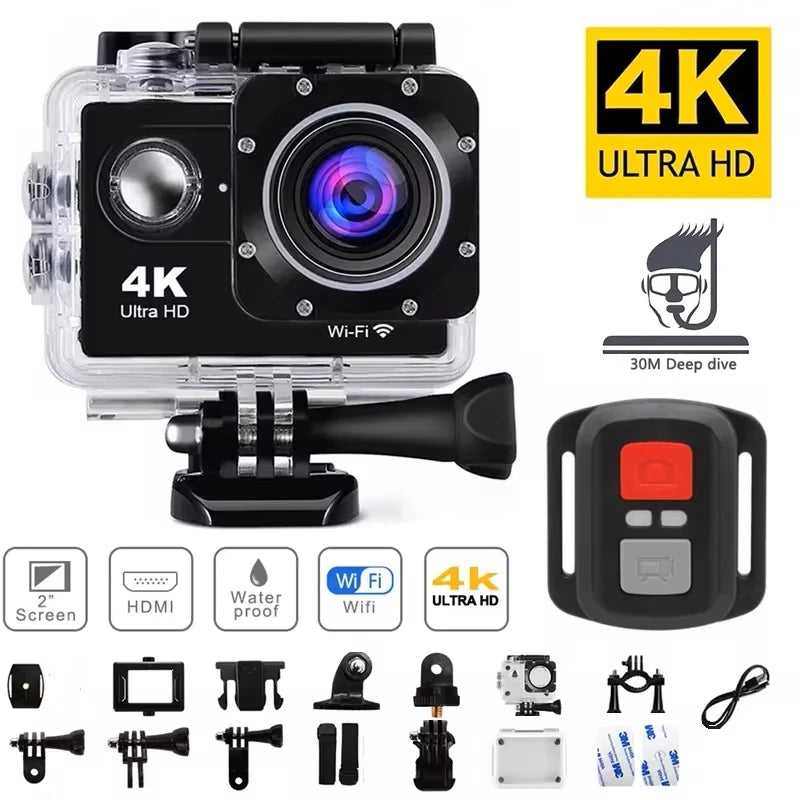 4K Action Camera 1080P/30FPS