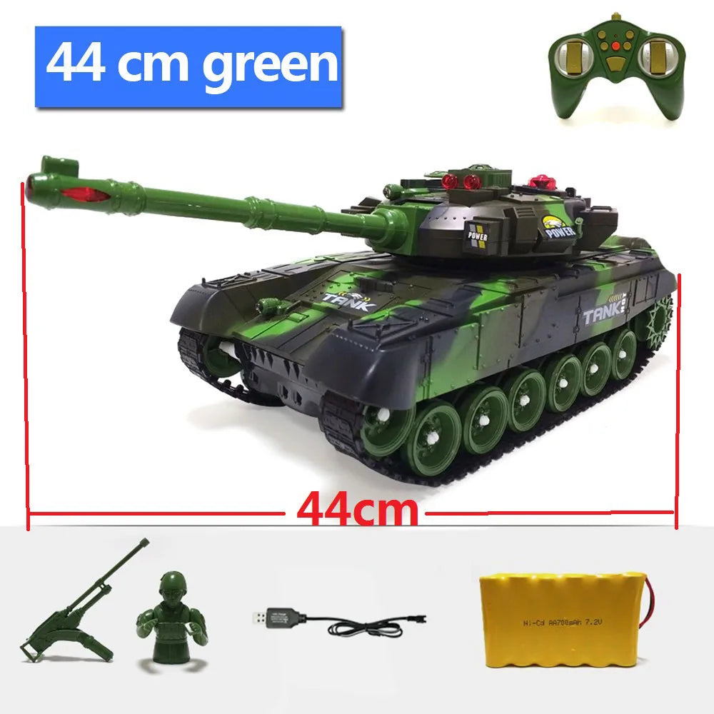 55/44CM RC Military War Tank