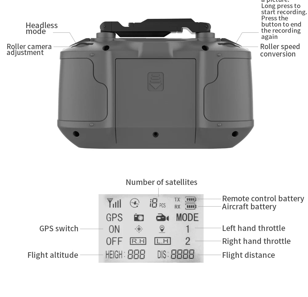 L600 Pro MAX 4K or 8K 3-Axis Gimbal GPS and Obstacle Avoidance 5G WIFI Quadcopter Drone