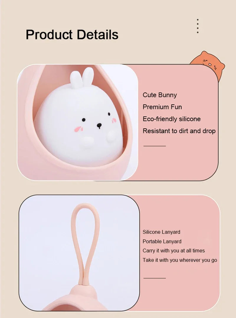 LED USB Rechargeable Intelligent Human Sensing Sleep Light Night Light