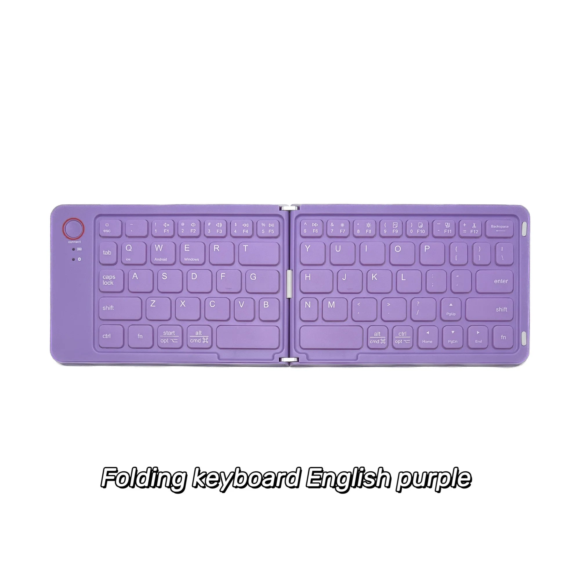 Rechargeable Folding Wireless Bluetooth Keyboard