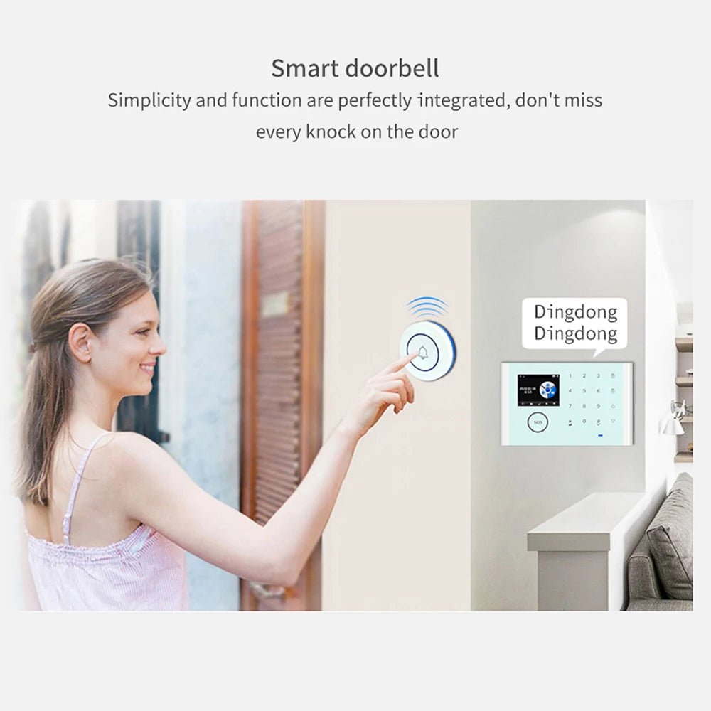 CS118 WiFi+GSM+GPRS 3-in-1 Home Alarm System