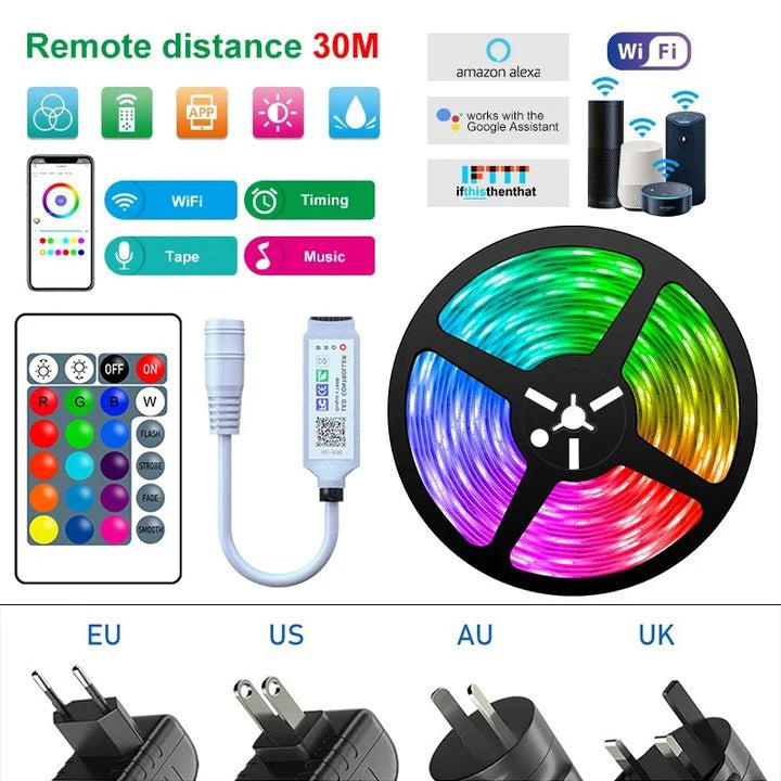 40M Bluetooth LED Strip Lights