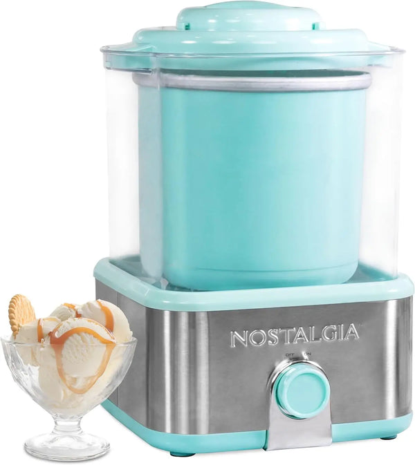 Electric 2-Quart Double Insulated Ice Cream Maker