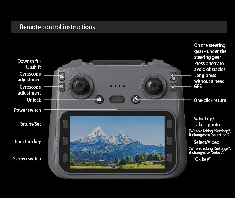 L600 Pro MAX 4K or 8K 3-Axis Gimbal GPS and Obstacle Avoidance 5G WIFI Quadcopter Drone