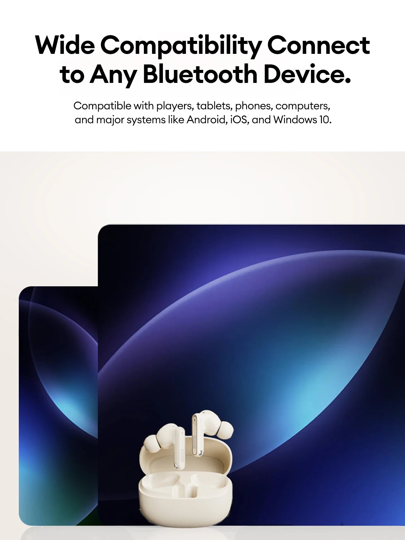 Lenovo LE216 Bluetooth 6.0 In-Ear Earphones Active Noise Cancellation Earbuds