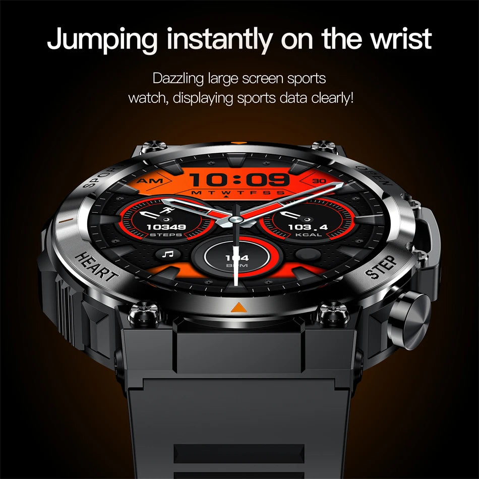 2026 Men Fitness Smart Watch Bluetooth Calling