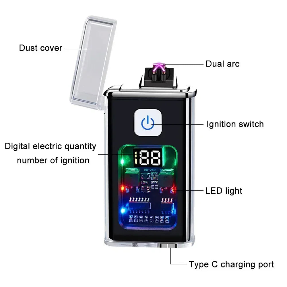 Stylish USB Rechargeable Electric Lighter