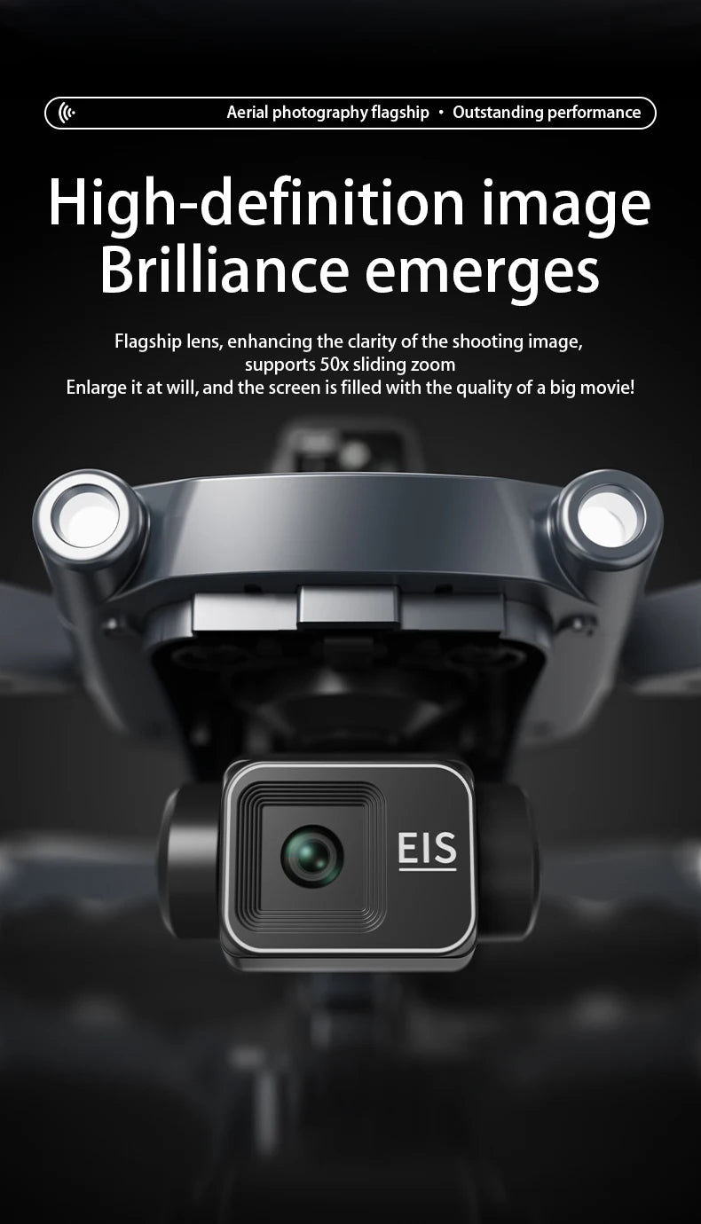 L600 Pro MAX 4K or 8K 3-Axis Gimbal GPS and Obstacle Avoidance 5G WIFI Quadcopter Drone