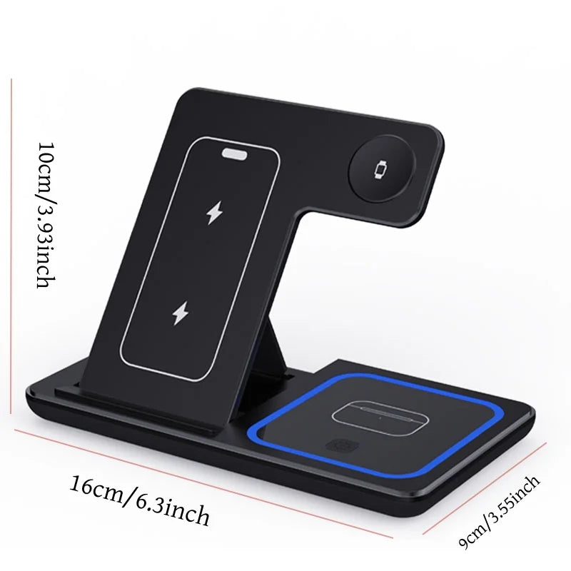 30W LED Wireless Charger Stand