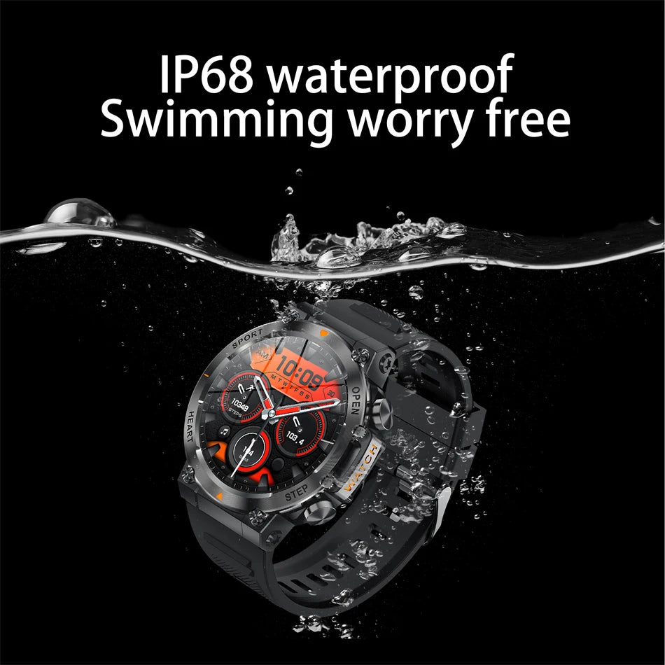 2026 Men Fitness Smart Watch Bluetooth Calling