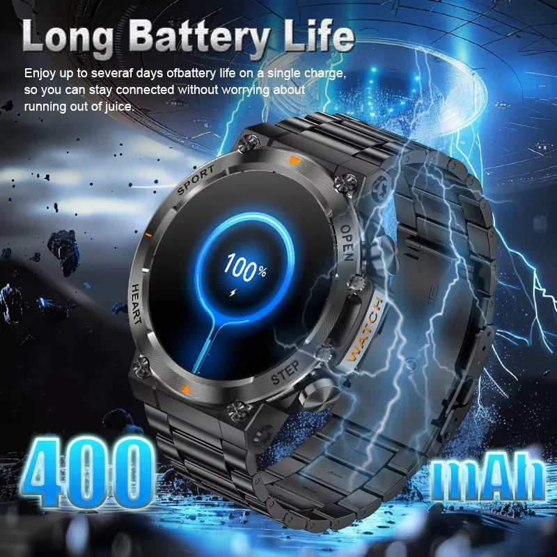 2026 Men Fitness Smart Watch Bluetooth Calling