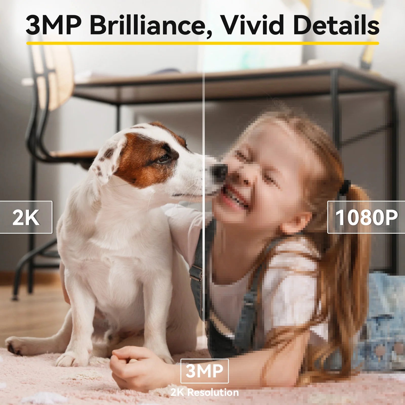 BoyKeep 3MP 5G WiFi Smart Baby Monitor Camera