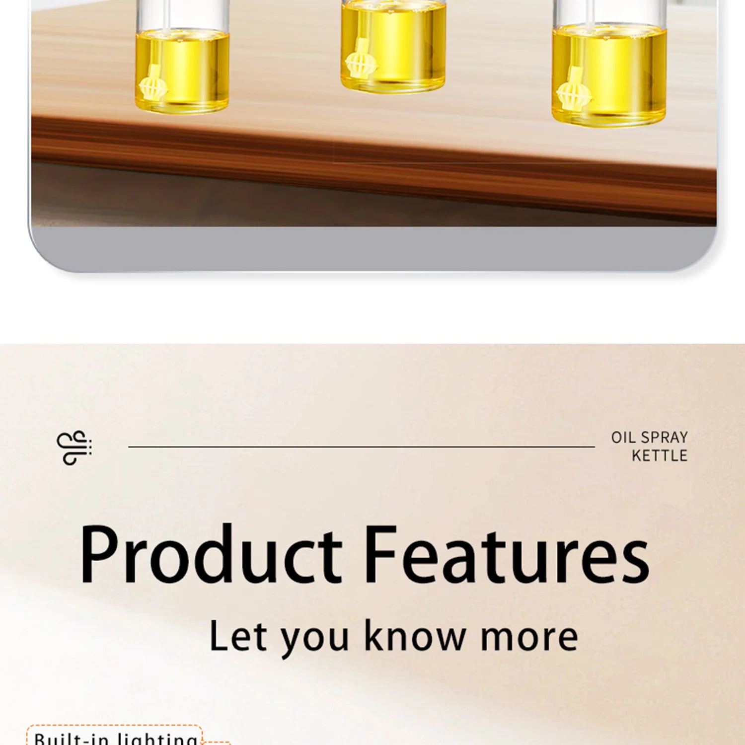 Electric Oil Sprayer Bottle