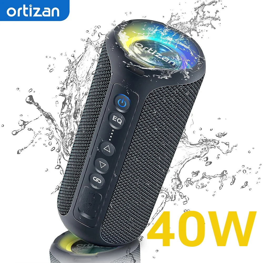 Ortizan 40W Portable Bluetooth Speaker