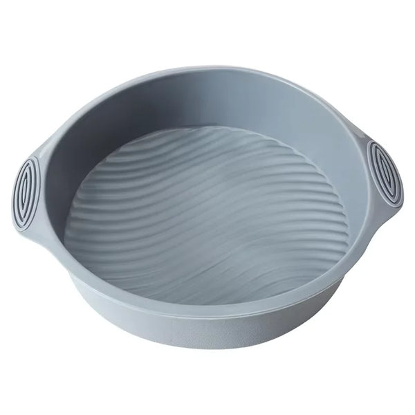 Gray Silicone High Temperature Resistant Cake Pan Cake Mold Muffin Pan Bread Pan
