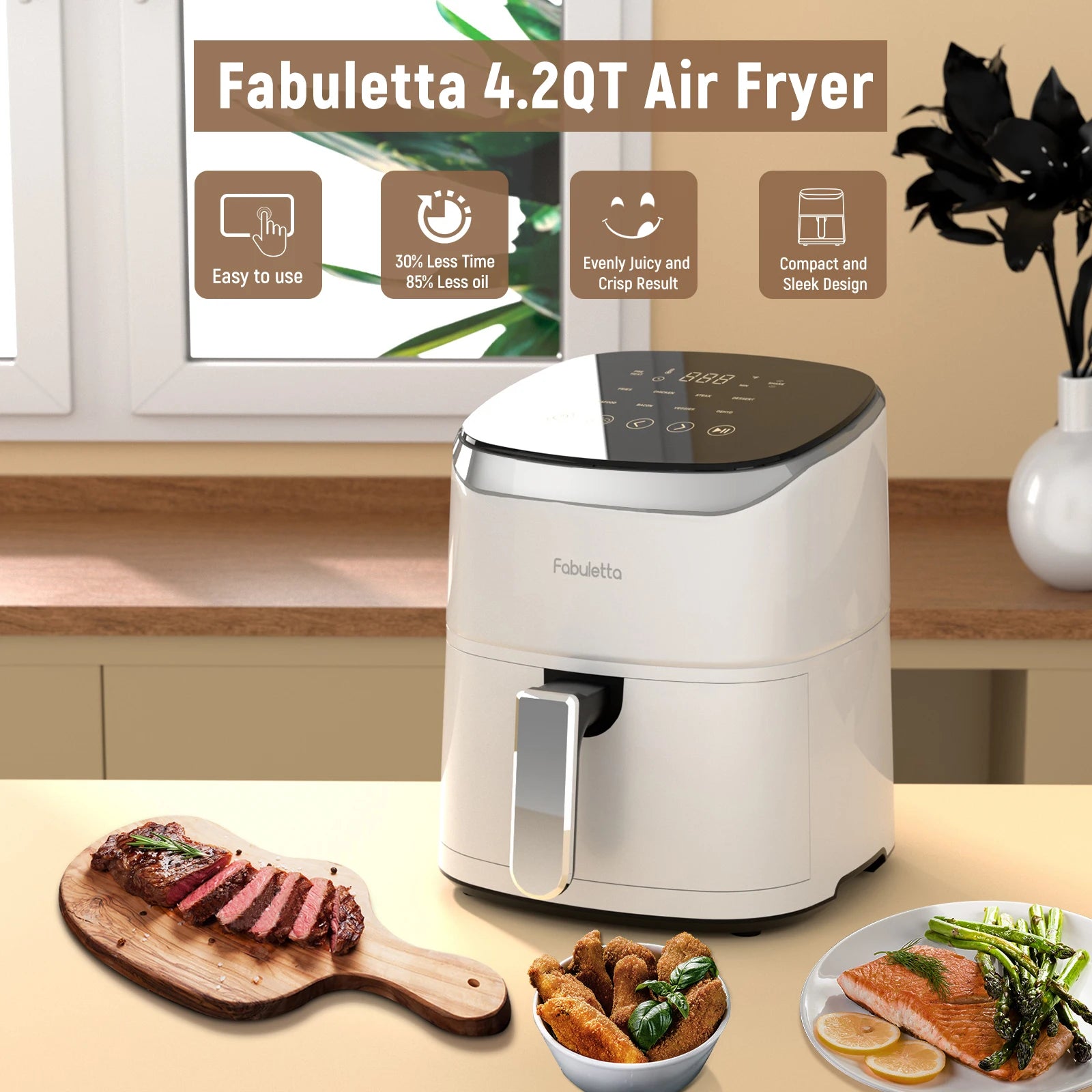 Fabuletta 4.2QT Air Fryer