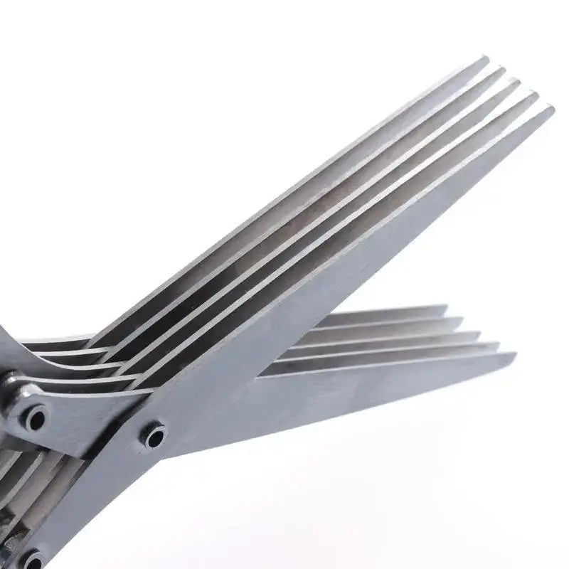 Kitchen Multi-Layer Multi-functional Stainless Steel Scallion Scissors
