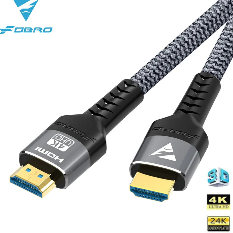 8K HDMI-Compatible Cable