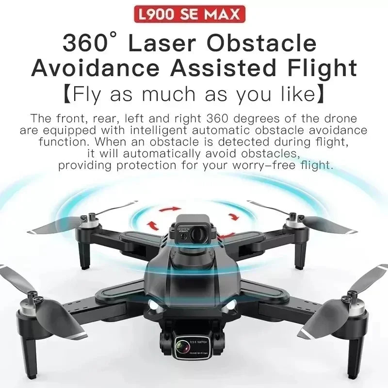 Drone L900 Pro 4K Camera GPS Brushless Foldable Quadcopter