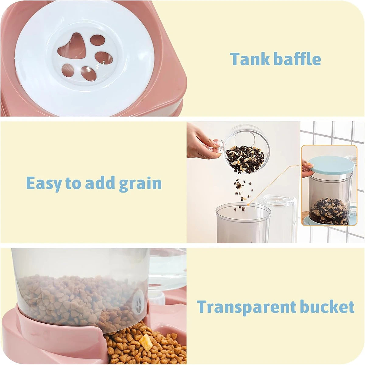 Automatic Pet Feeder & Water Dispenser