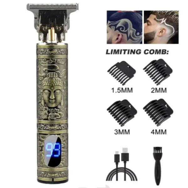 Electric Hair Clipper - Rechargeble Hair Trimmer for Men