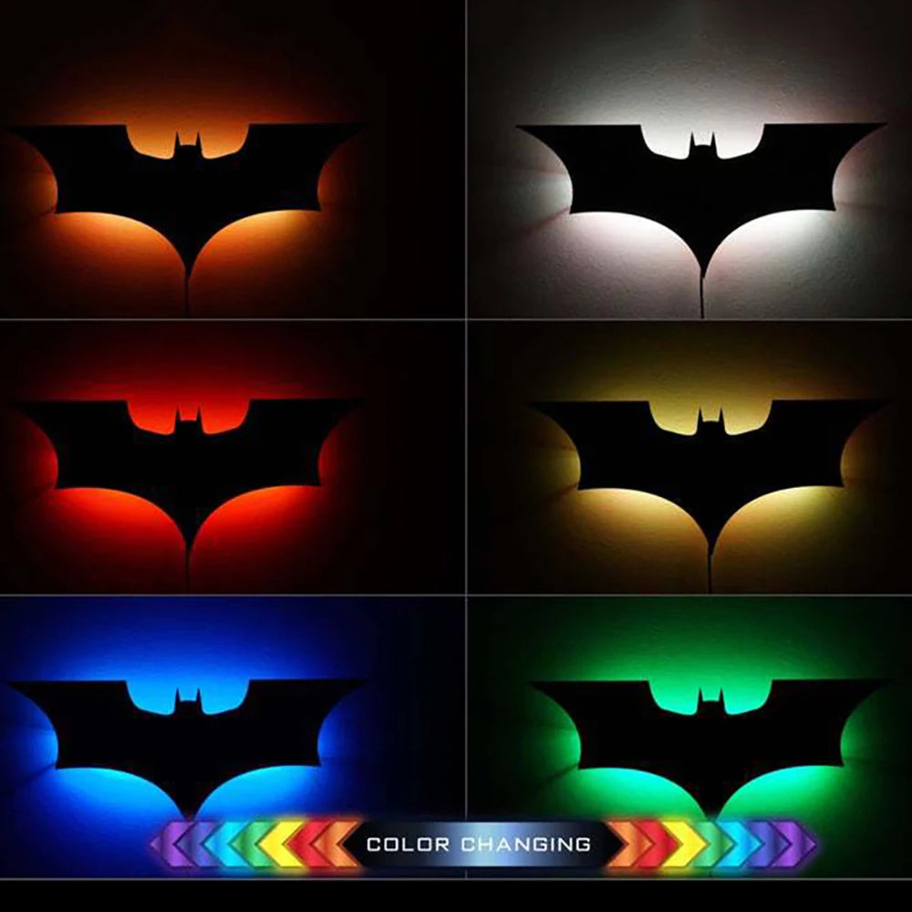 Creative 3D Bat Wall Lamp