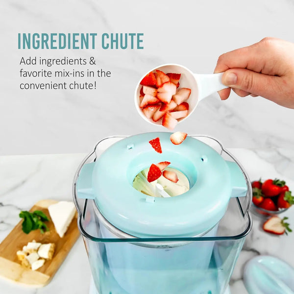 Electric 2-Quart Double Insulated Ice Cream Maker