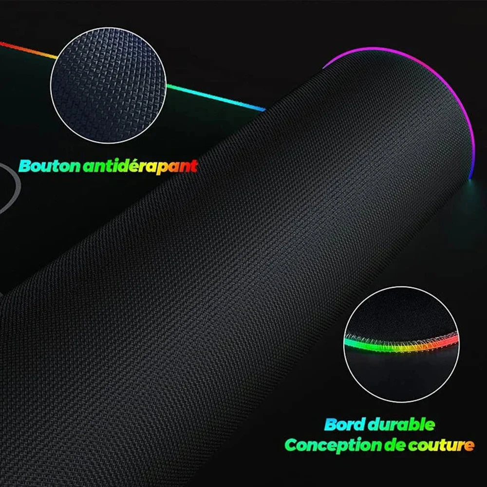 Universe RGB Large Backlit LED Luminous Gaming Mousepad