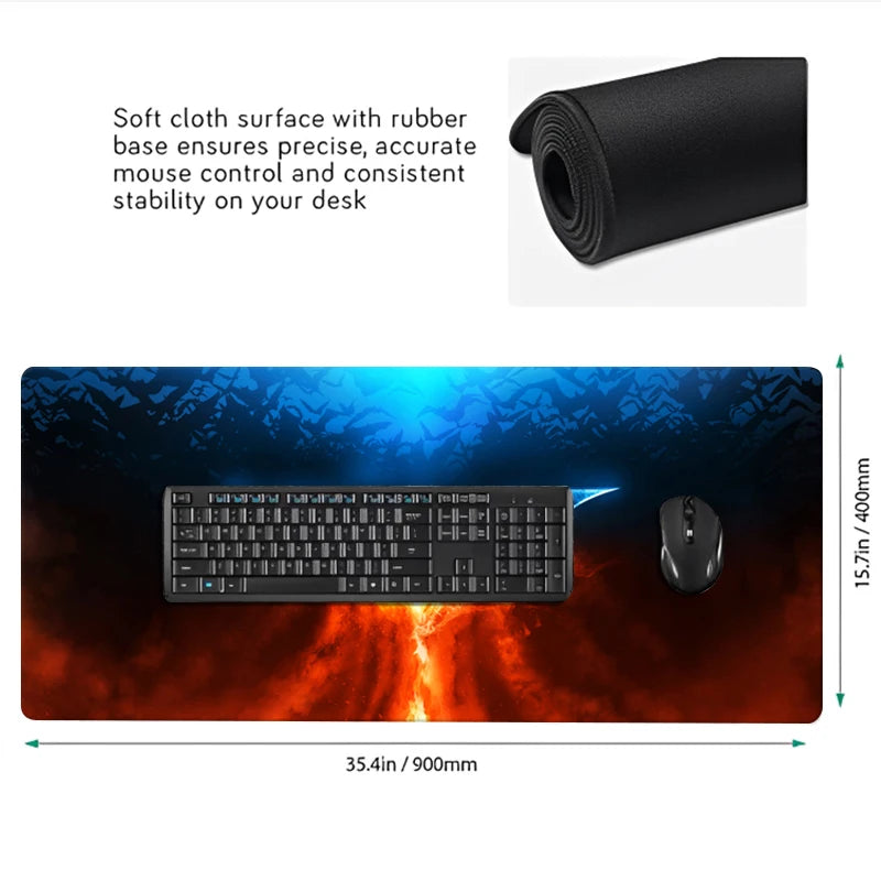 XXL Bat Gaming Mouse Pad