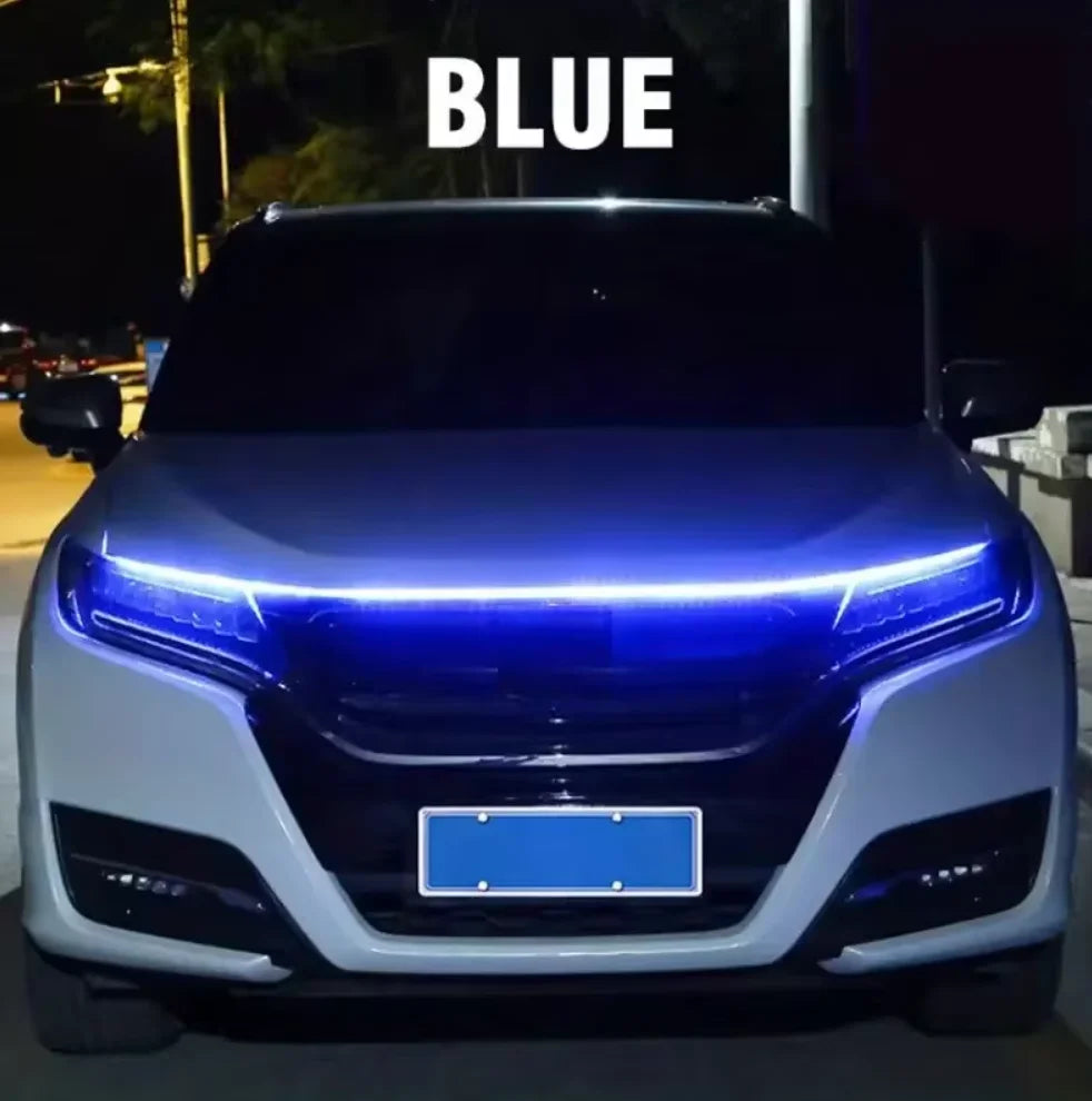 Dynamic Meteor LED Car Hood Lights Strip