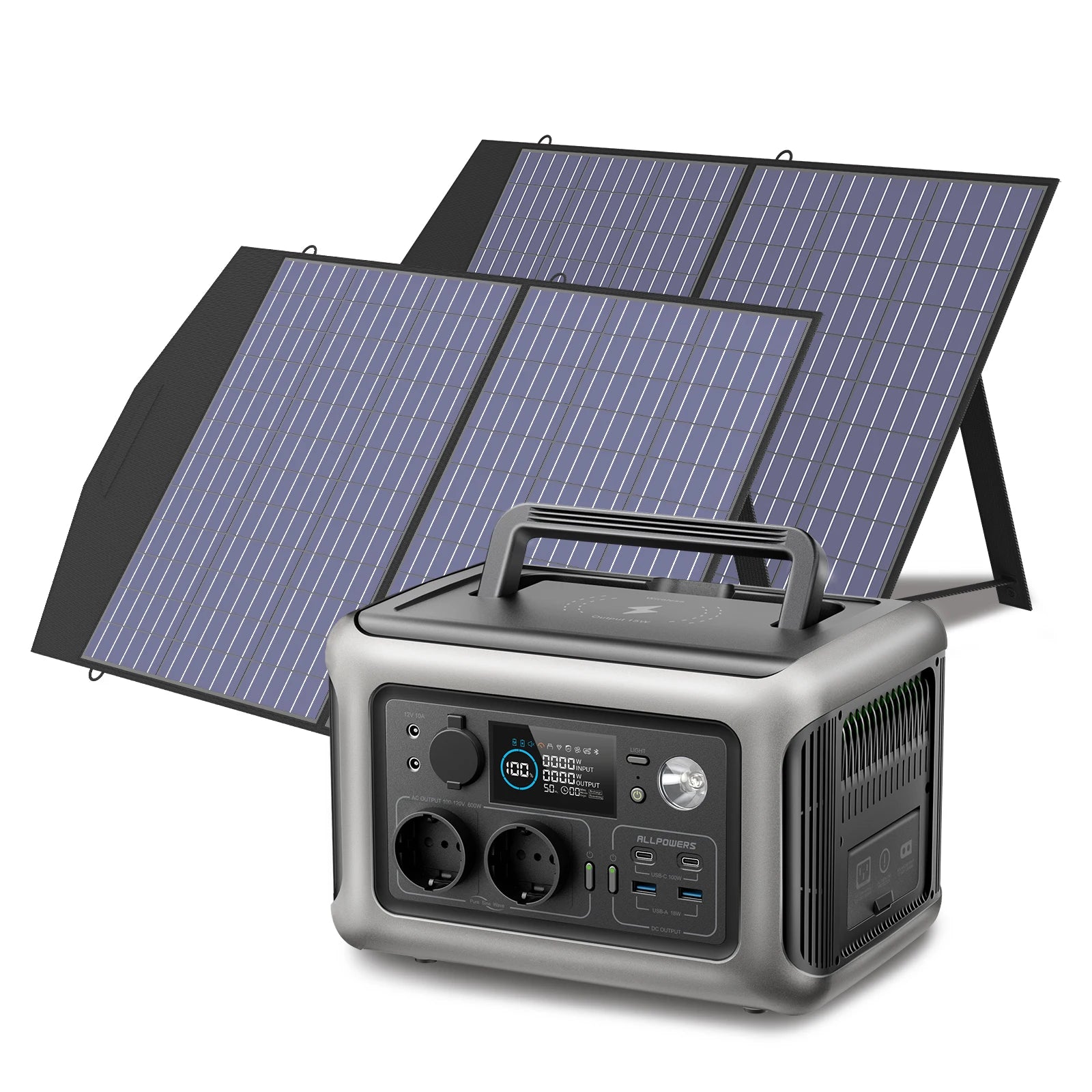 ALLPOWERS R600 Solar Generator with Optional Solar Panel