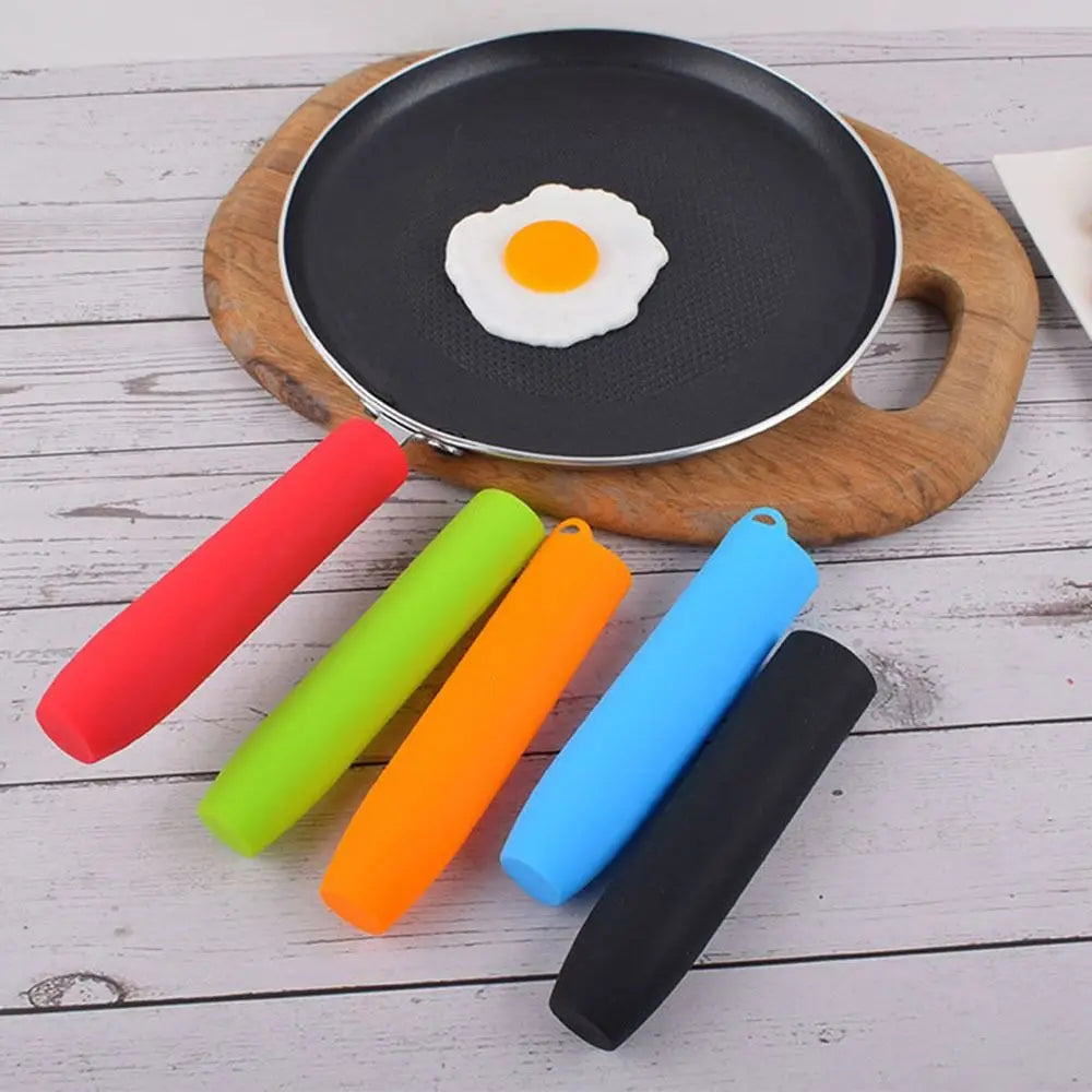 2Pcs Silicone Pot Pan Handle Sleeve