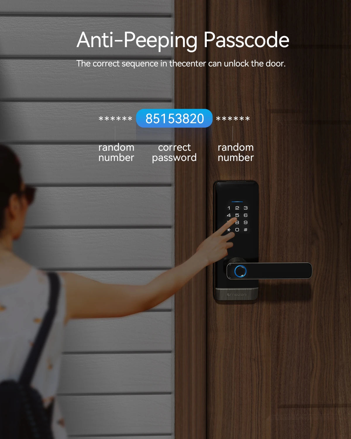 TMEZON Smart Door Lock