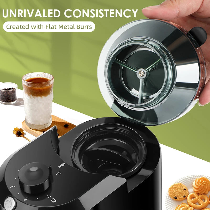 Wancle Electric Burr Coffee Grinder